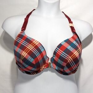 Cacique Front Closure Lightly Lined T-Shirt Bra Size 40D